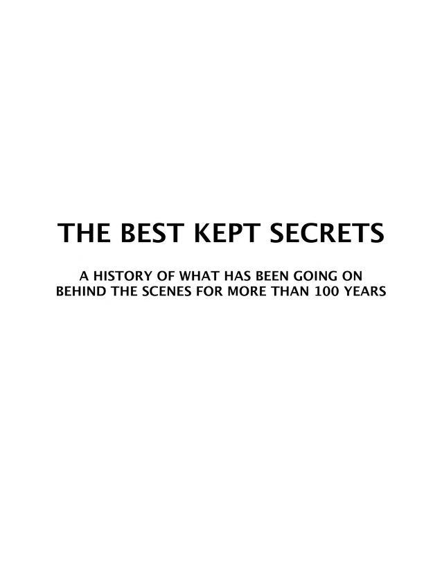 The Best Kept Secrets - Cover