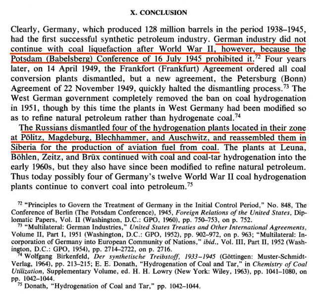 Friedrich Bergius and the Rise of the German Synthetic Fuel Industry (1984) by Anthony N. Stranges