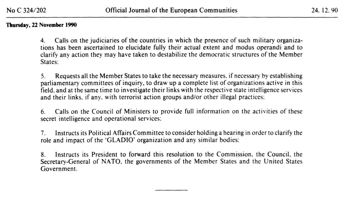 1990 European Parliament Resolution on Gladio - 3