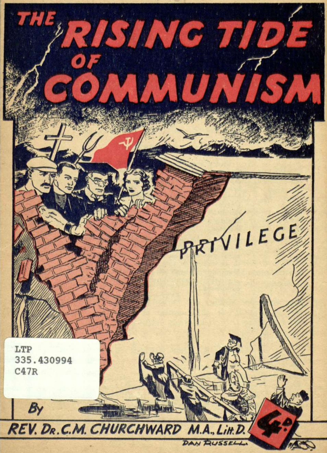 The Rising Tide Of Communism (1943) by C. M. Churchward