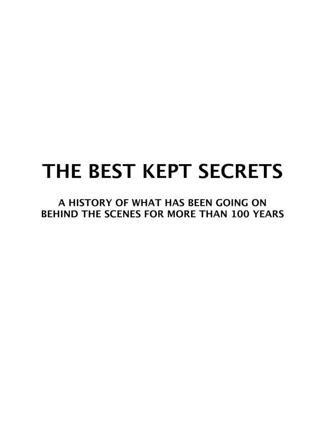 The Best Kept Secrets - Cover