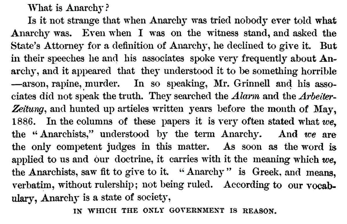 Michel Schwab: What is anarchy?